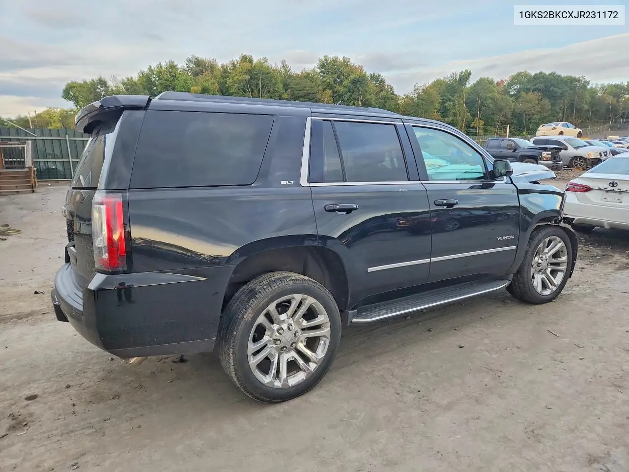 2018 GMC YUKON VIN 1GKS2BKCXJR231172 — фото 3