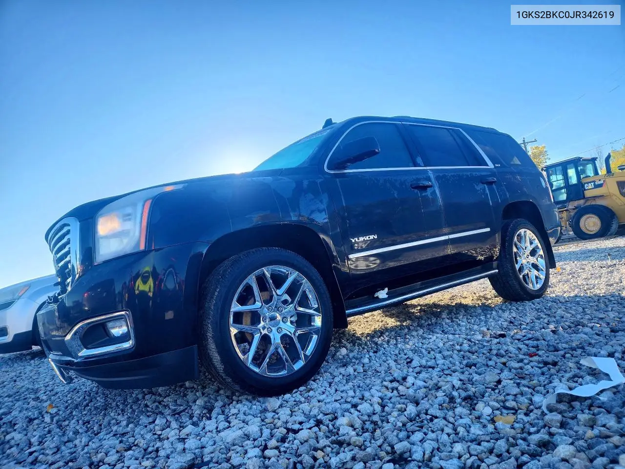 GMC YUKON 2018, VIN 1GKS2BKC0JR342619