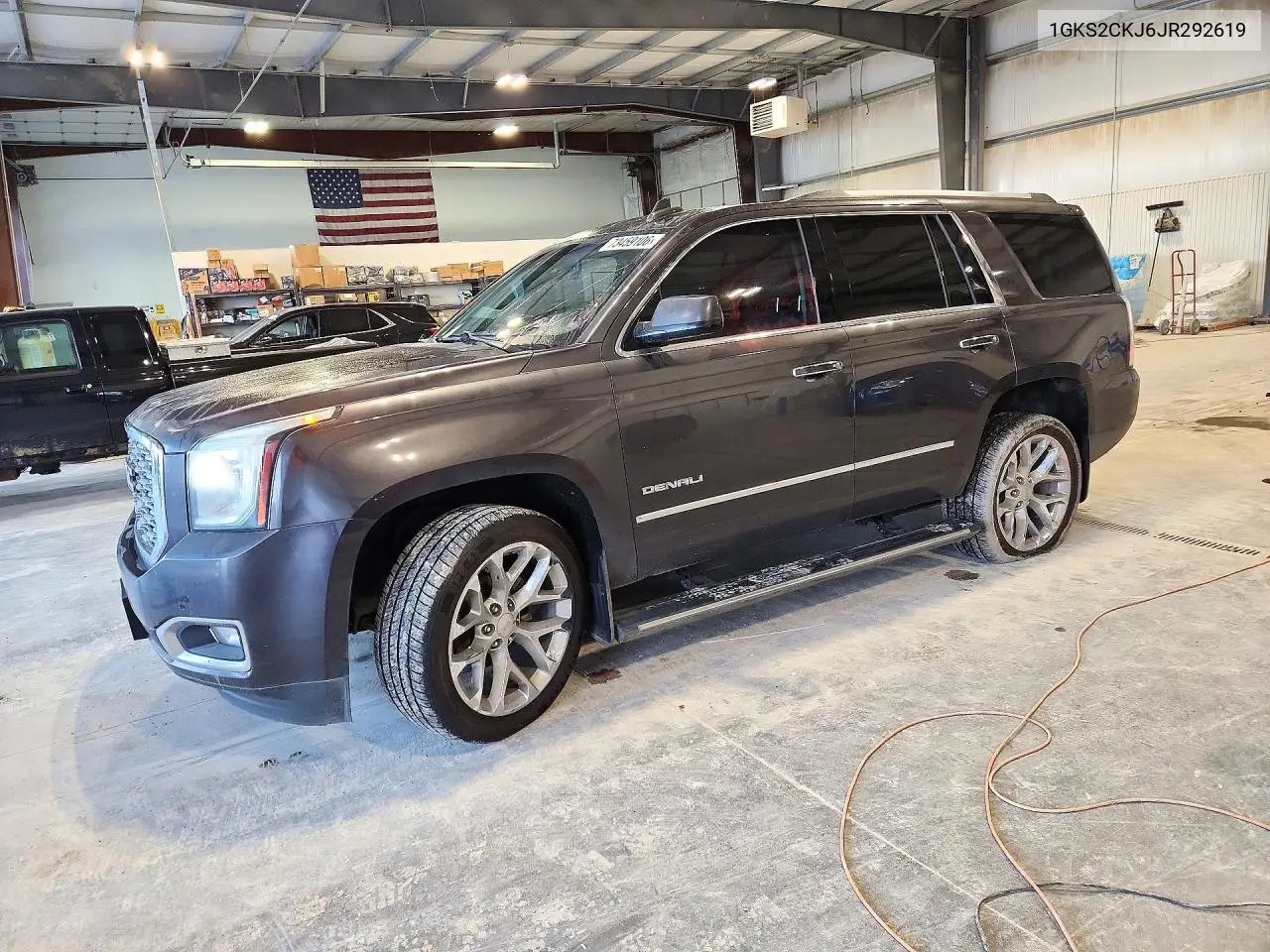 GMC YUKON 2018, VIN 1GKS2CKJ6JR292619