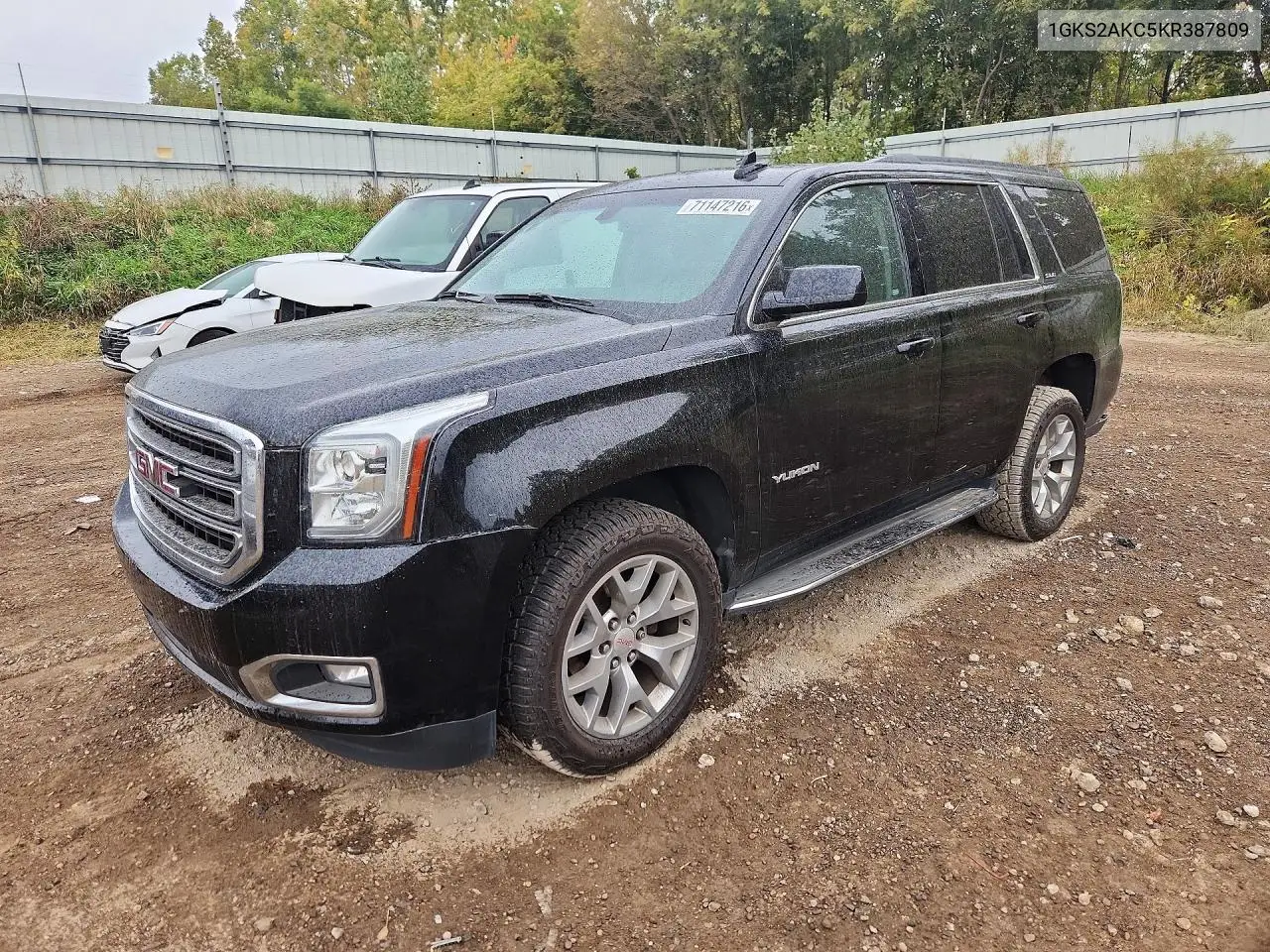 GMC YUKON 2019, VIN 1GKS2AKC5KR387809