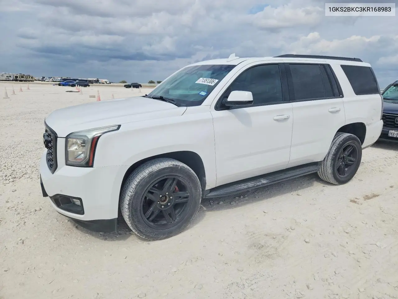 GMC YUKON 2019, VIN 1GKS2BKC3KR168983