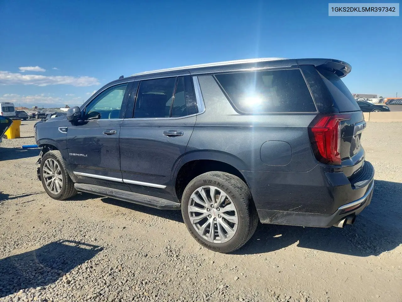 2021 GMC YUKON VIN 1GKS2DKL5MR397342 — фото 2