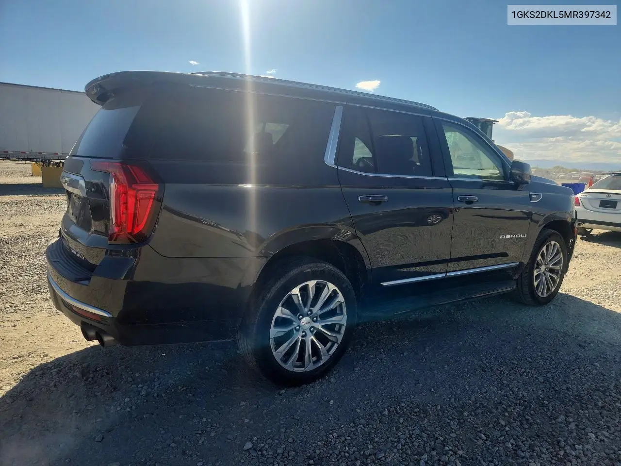 2021 GMC YUKON VIN 1GKS2DKL5MR397342 — фото 3