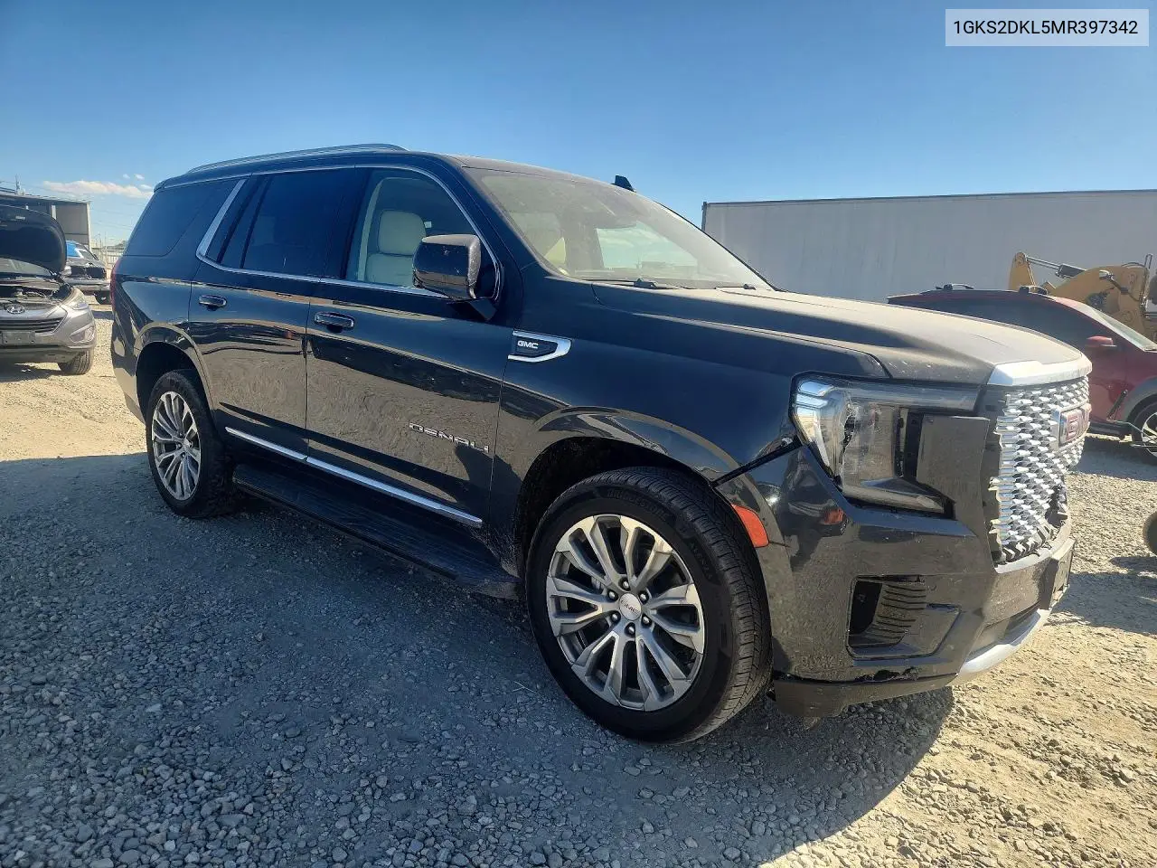 2021 GMC YUKON VIN 1GKS2DKL5MR397342 — фото 4
