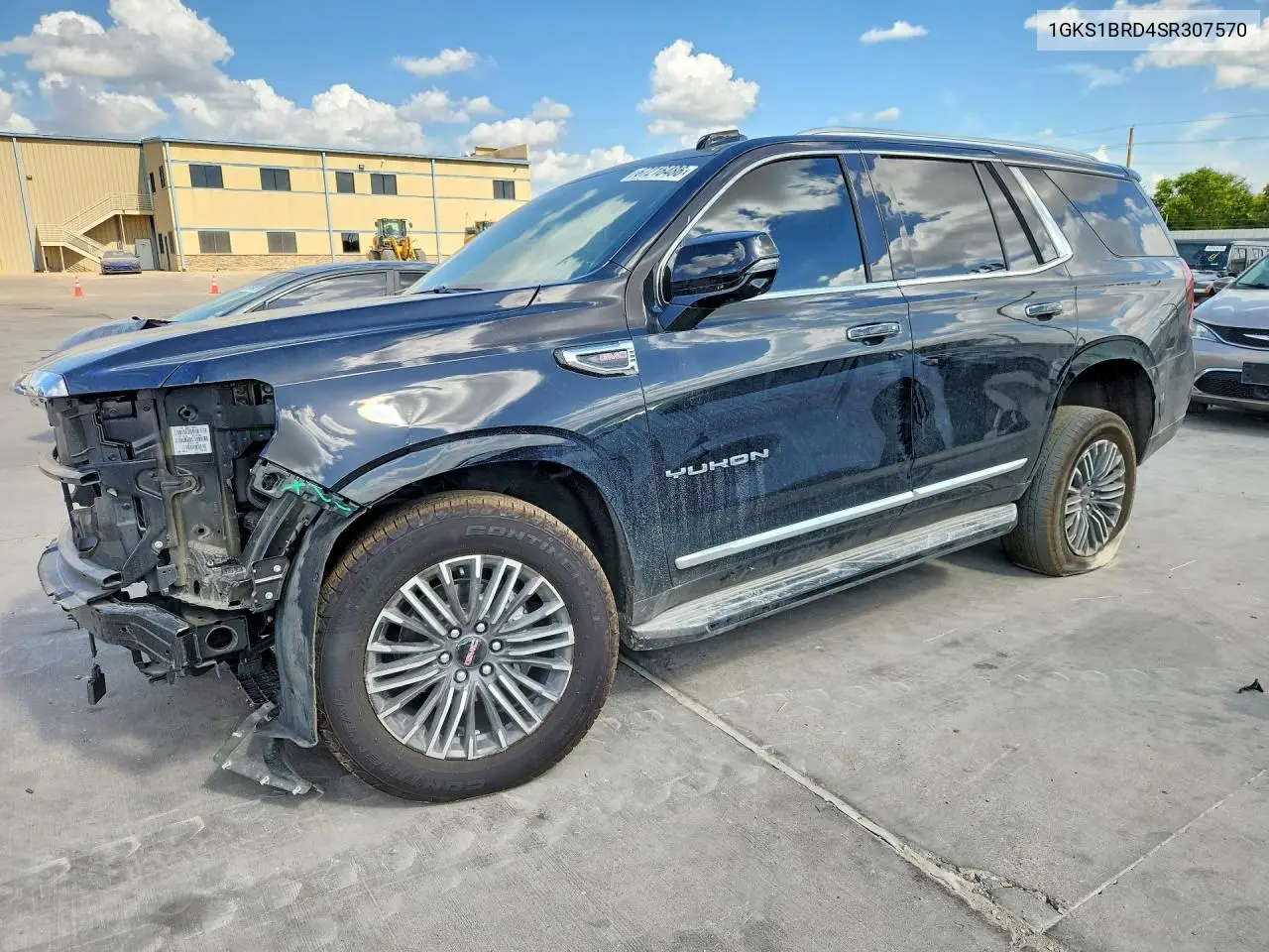 GMC YUKON 2025, VIN 1GKS1BRD4SR307570