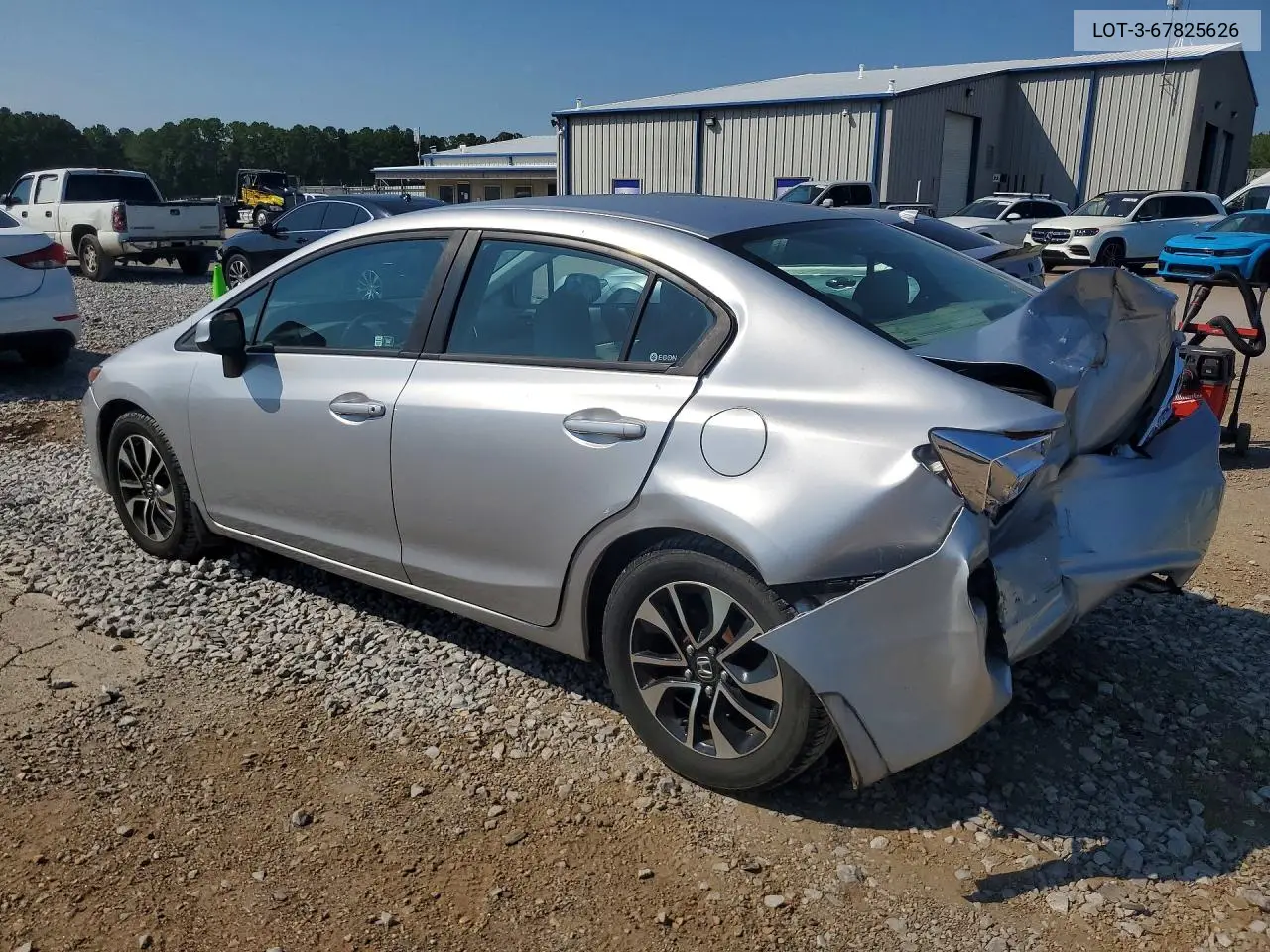 2012 HONDA CIVIC VIN 19XFB2F5XCE100850 — фото 2