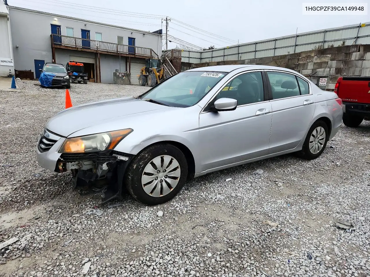 HONDA N/A 2012, VIN 1HGCPZF39CA149948