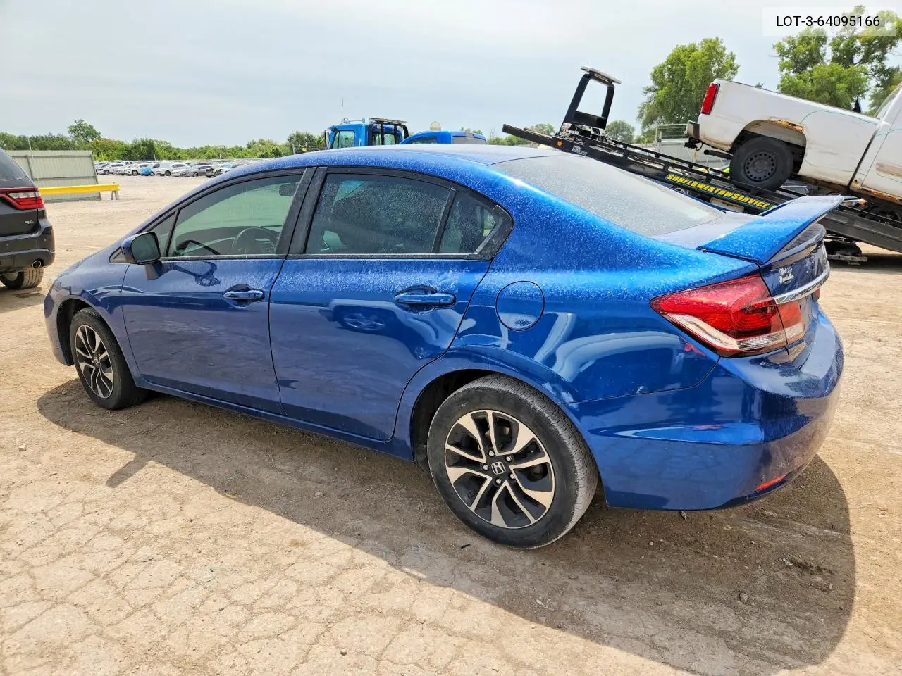 2015 HONDA CIVIC VIN 2HGFB2F82FH561836 — фото 2