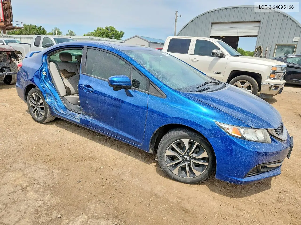 2015 HONDA CIVIC VIN 2HGFB2F82FH561836 — фото 4