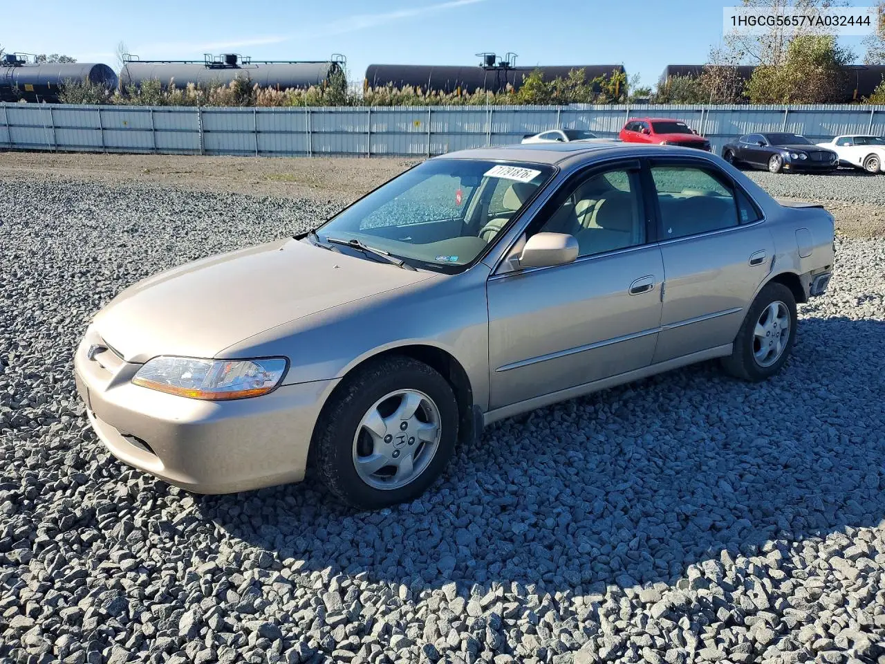 HONDA ACCORD 2000, VIN 1HGCG5657YA032444