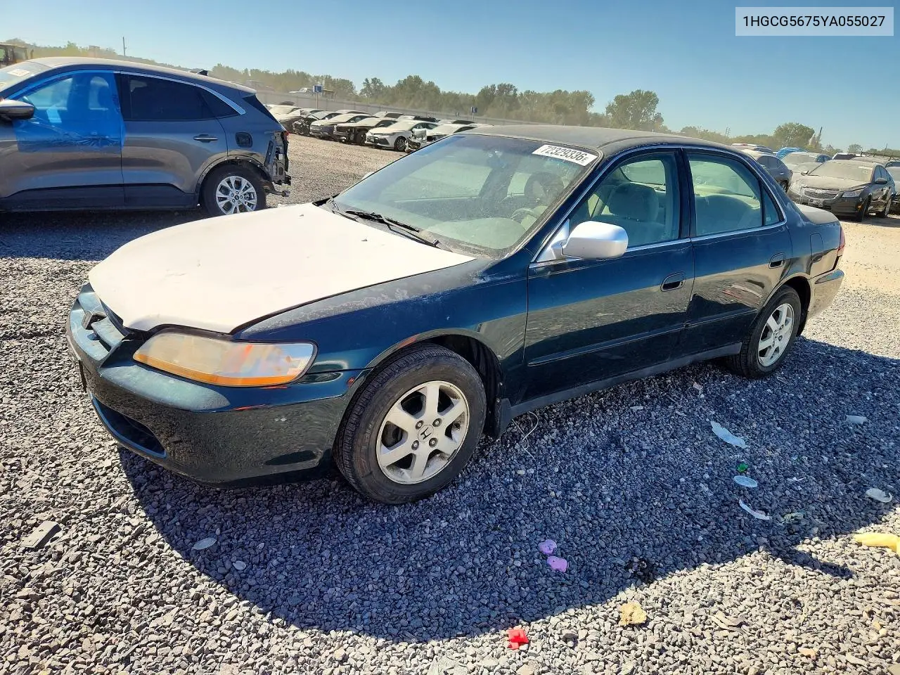 HONDA ACCORD 2000, VIN 1HGCG5675YA055027