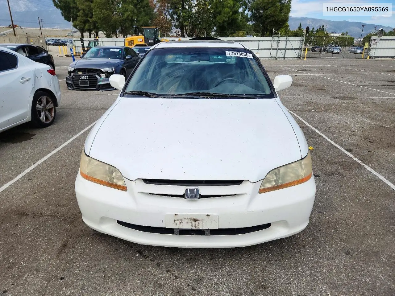 2000 HONDA ACCORD VIN 1HGCG1650YA095569 — фото 5