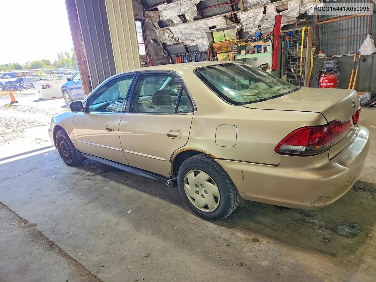 2001 HONDA ACCORD VIN 1HGCG16441A050096 — фото 2