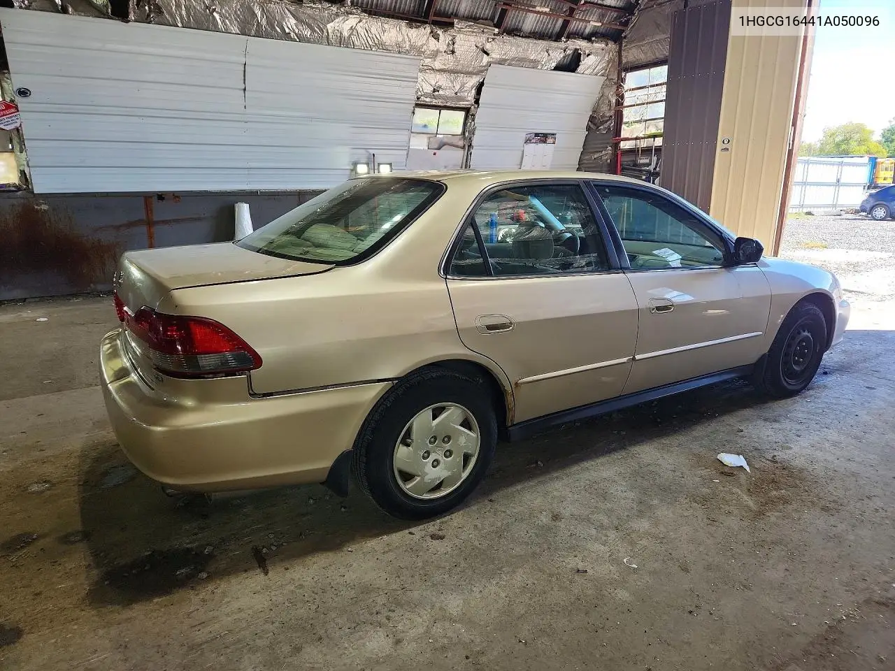 2001 HONDA ACCORD VIN 1HGCG16441A050096 — фото 3