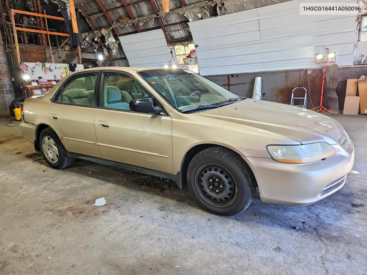 2001 HONDA ACCORD VIN 1HGCG16441A050096 — фото 4