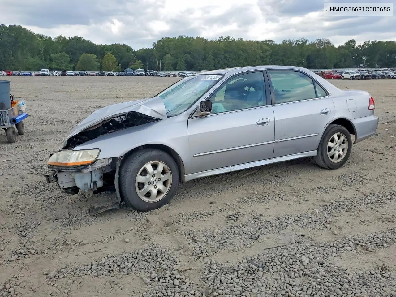 HONDA ACCORD 2001, VIN JHMCG56631C000655