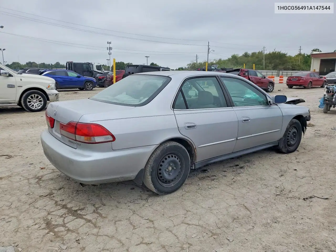 2001 HONDA ACCORD VIN 1HGCG56491A147544 — фото 3