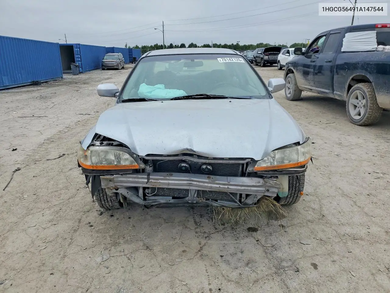 2001 HONDA ACCORD VIN 1HGCG56491A147544 — фото 5