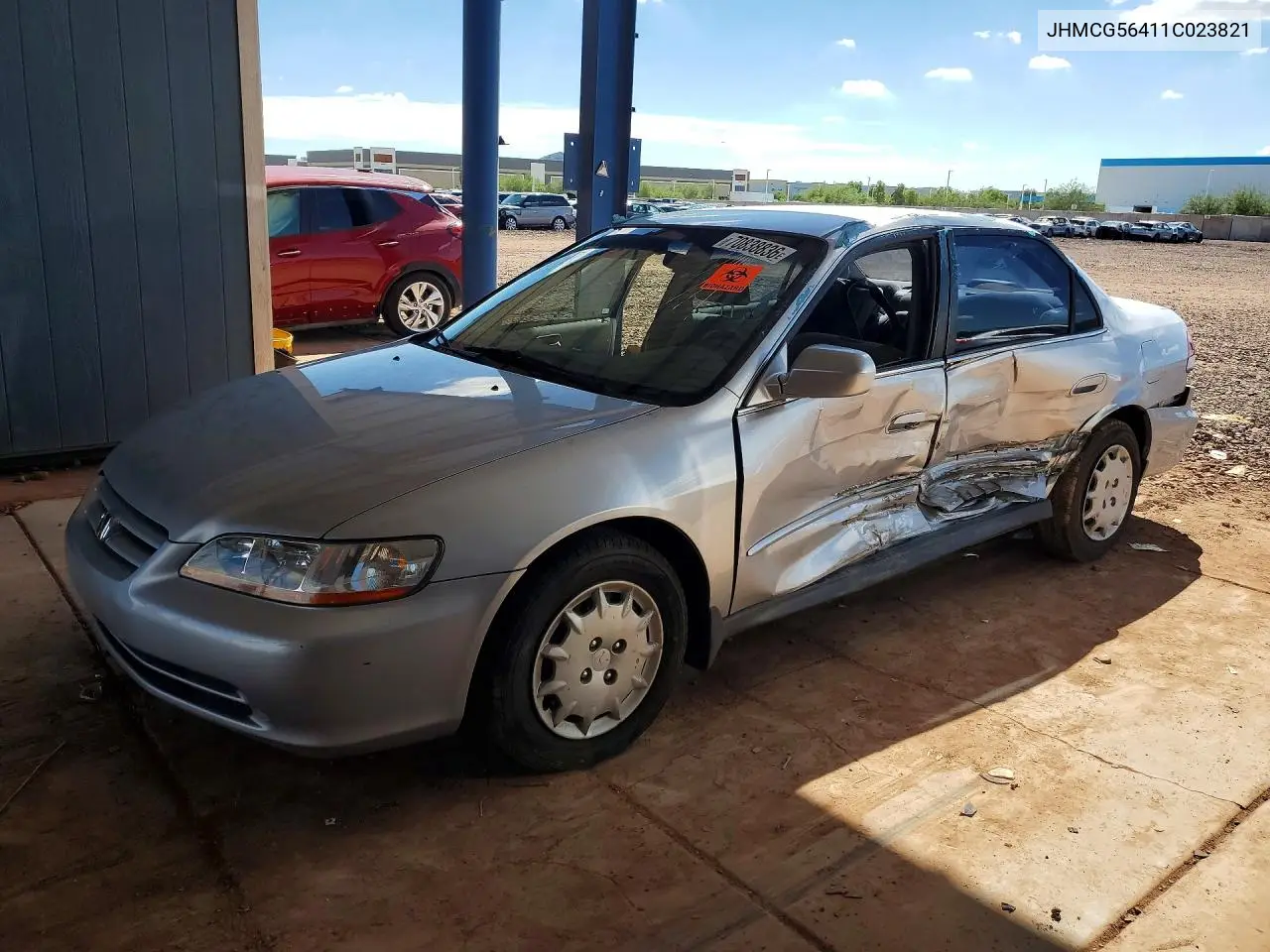 HONDA ACCORD 2001, VIN JHMCG56411C023821