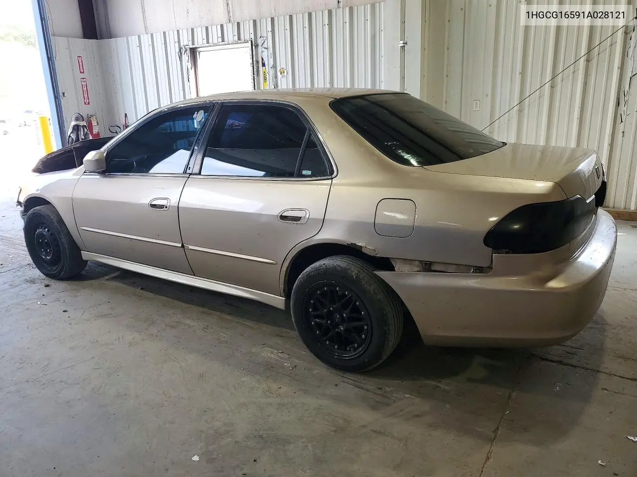 2001 HONDA ACCORD VIN 1HGCG16591A028121 — фото 2