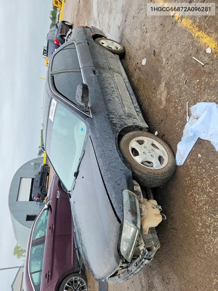 HONDA ACCORD 2002, VIN 1HGCG66872A096281