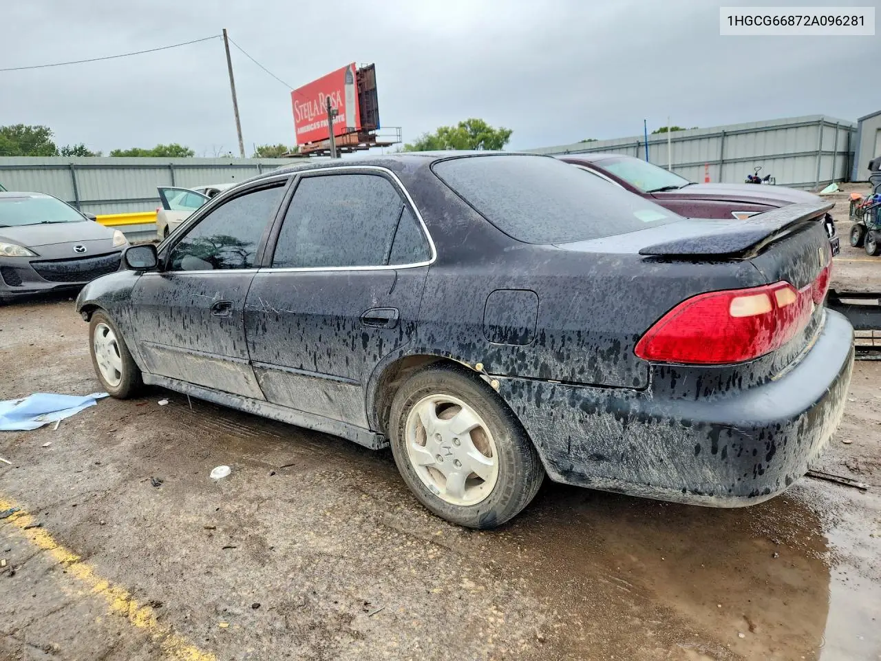 2002 HONDA ACCORD VIN 1HGCG66872A096281 — фото 2