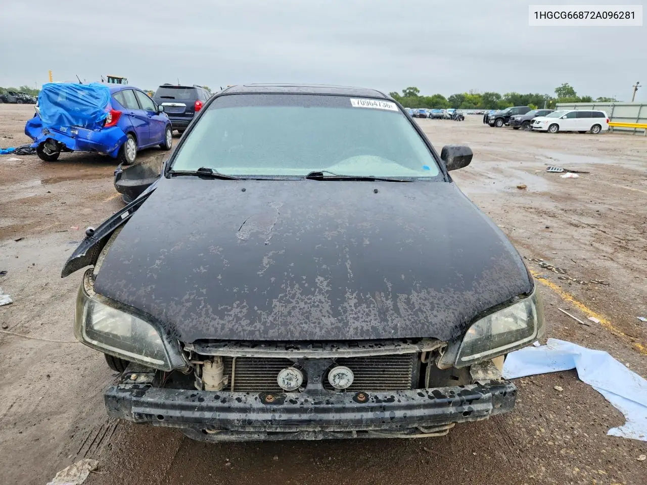 2002 HONDA ACCORD VIN 1HGCG66872A096281 — фото 5