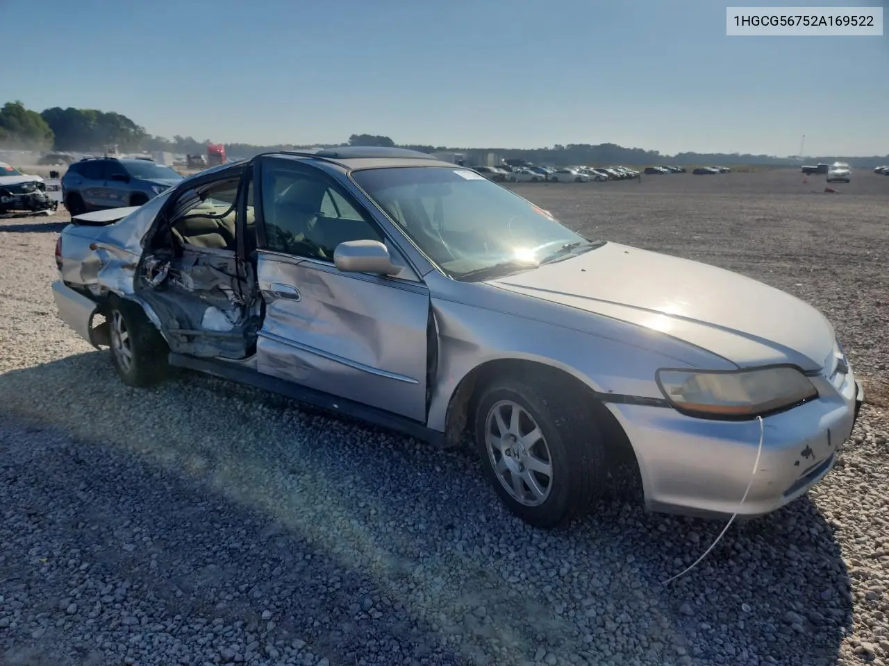 2002 HONDA ACCORD VIN 1HGCG56752A169522 — фото 4