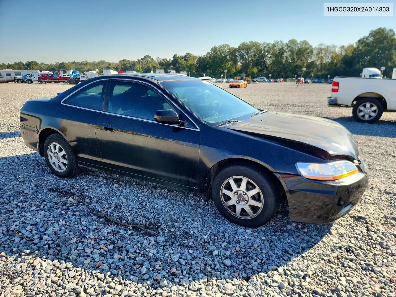 2002 HONDA ACCORD VIN 1HGCG320X2A014803 — фото 4