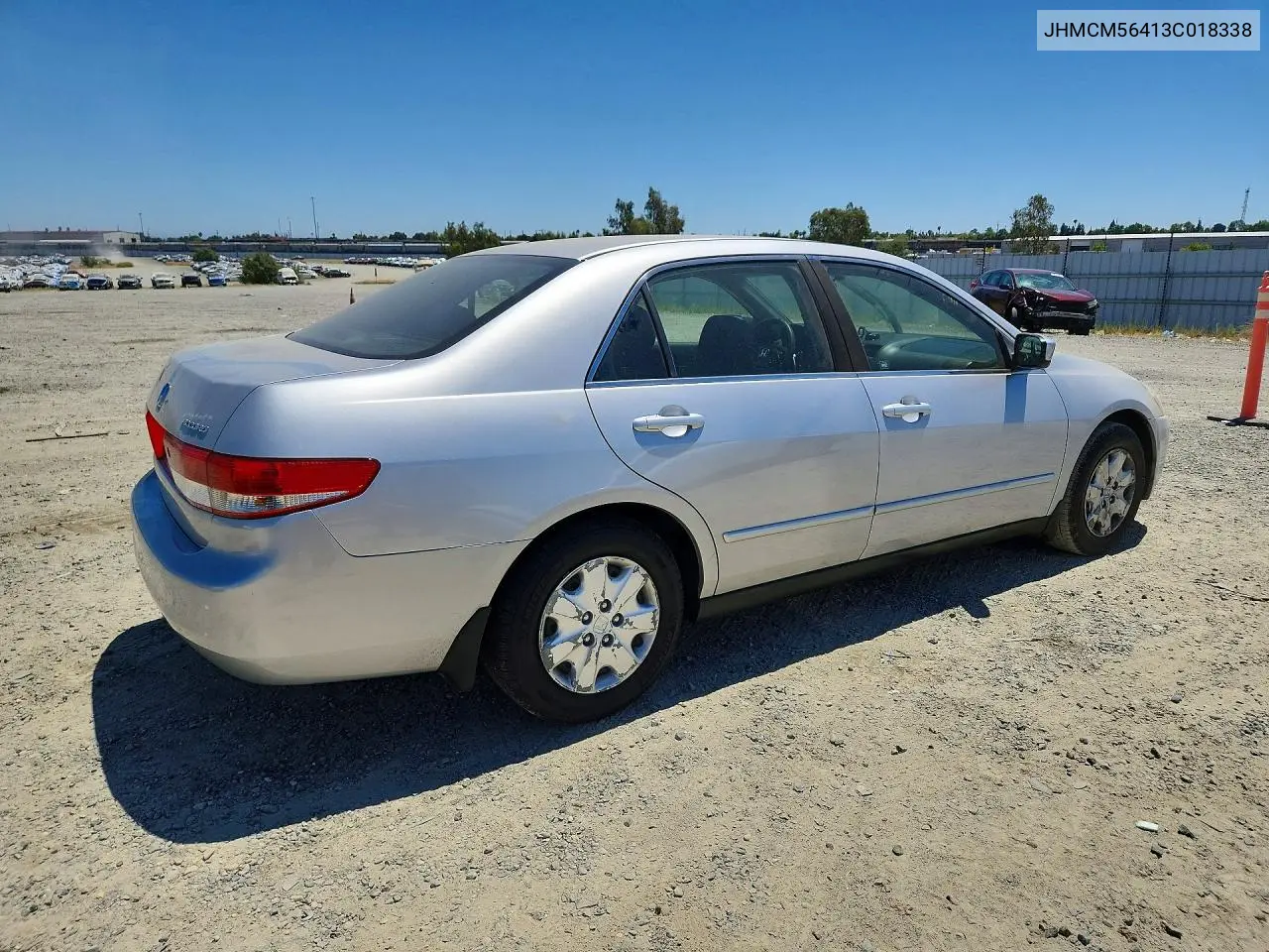 2003 HONDA ACCORD VIN JHMCM56413C018338 — фото 3