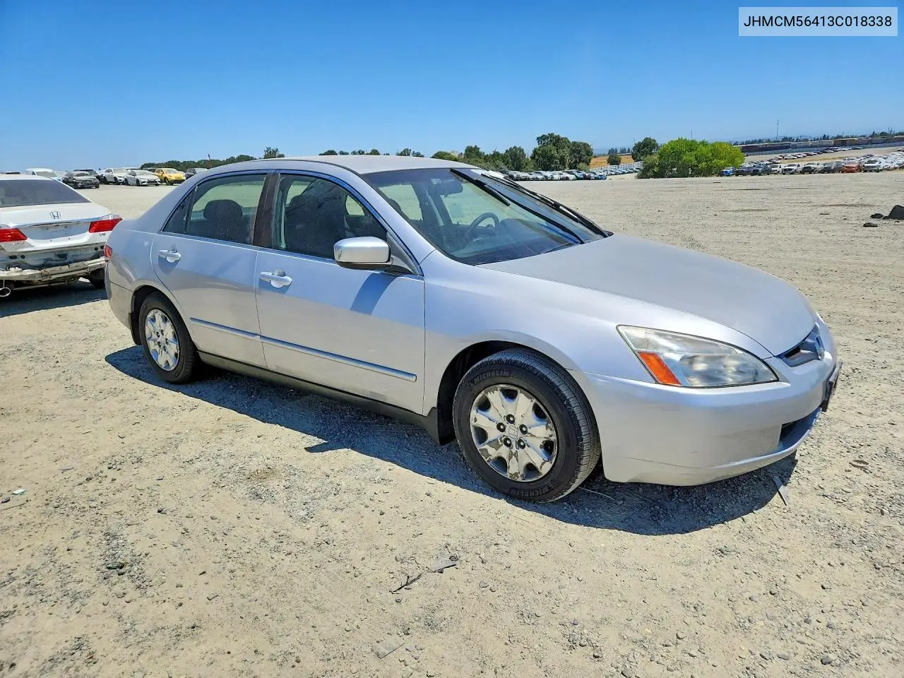 2003 HONDA ACCORD VIN JHMCM56413C018338 — фото 4