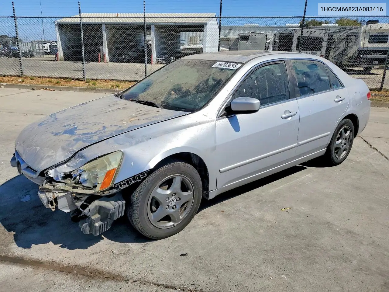 HONDA ACCORD 2003, VIN 1HGCM66823A083416