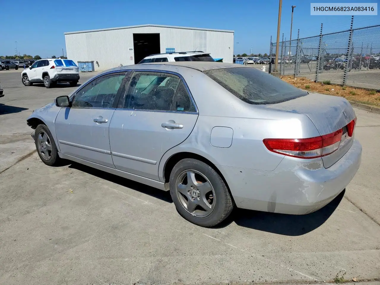 2003 HONDA ACCORD VIN 1HGCM66823A083416 — фото 2