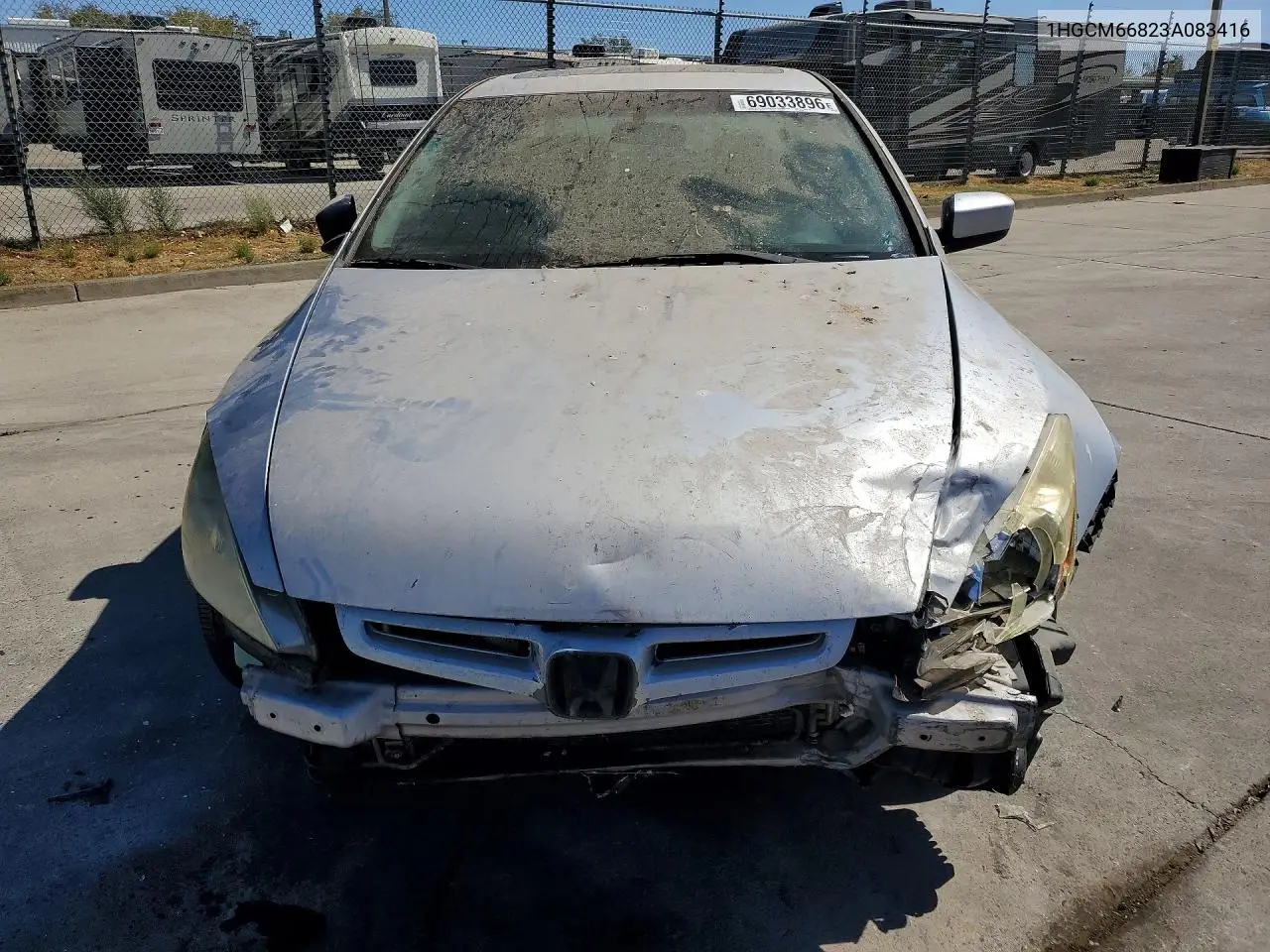 2003 HONDA ACCORD VIN 1HGCM66823A083416 — фото 5