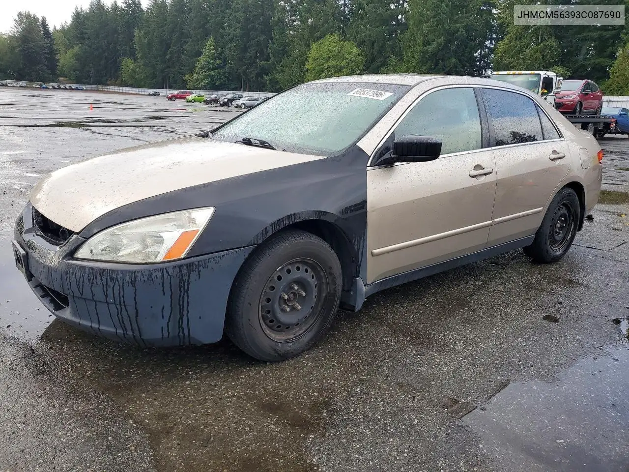 HONDA ACCORD 2003, VIN JHMCM56393C087690
