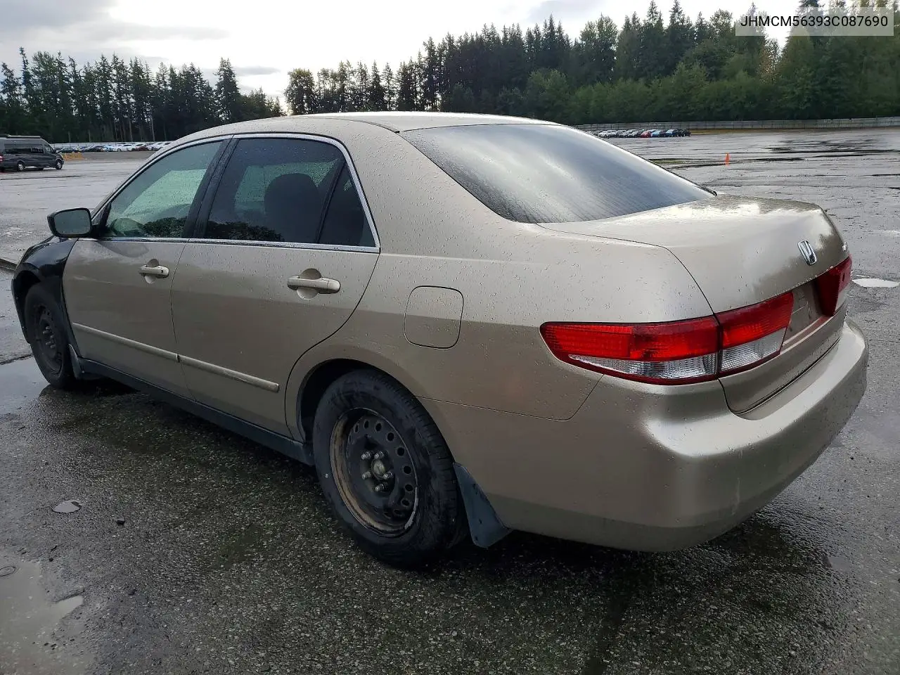 2003 HONDA ACCORD VIN JHMCM56393C087690 — фото 2