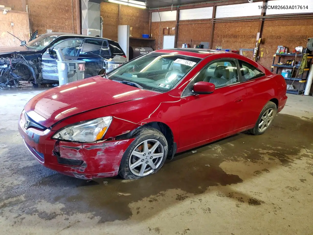 HONDA ACCORD 2003, VIN 1HGCM82663A017614