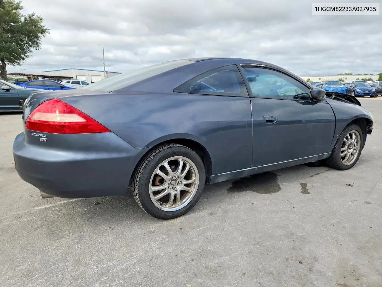 2003 HONDA ACCORD VIN 1HGCM82233A027935 — фото 3
