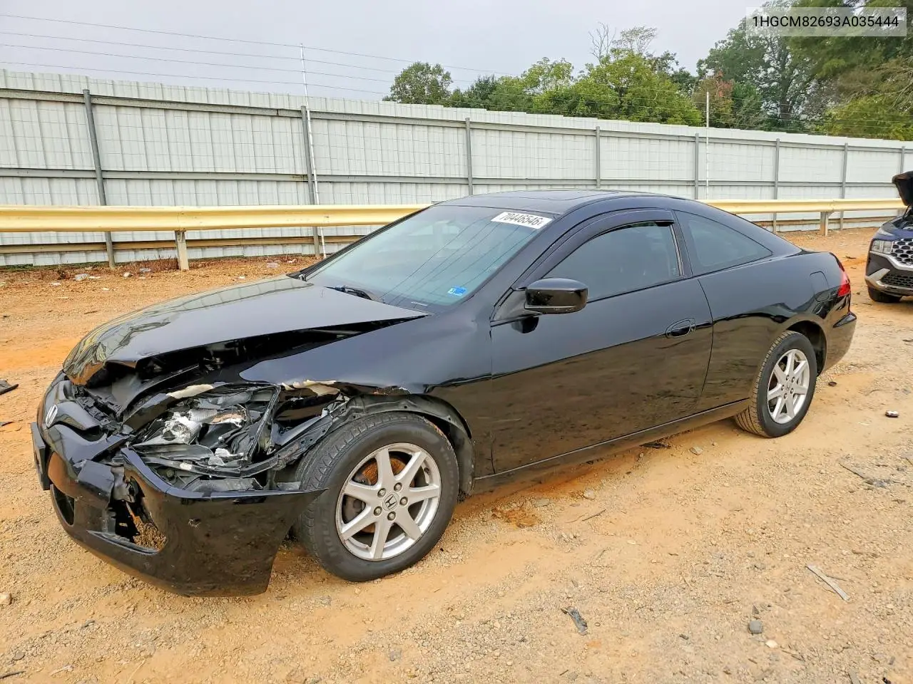 HONDA ACCORD 2003, VIN 1HGCM82693A035444