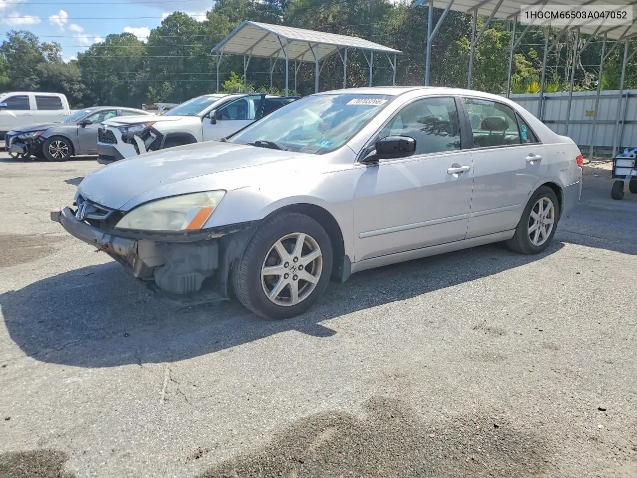 HONDA ACCORD 2003, VIN 1HGCM66503A047052