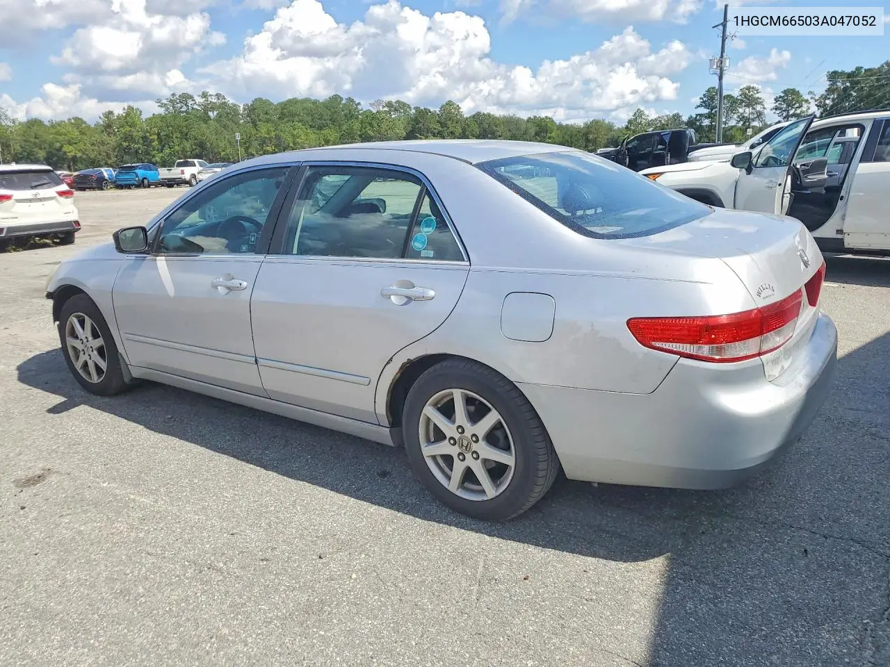 2003 HONDA ACCORD VIN 1HGCM66503A047052 — фото 2