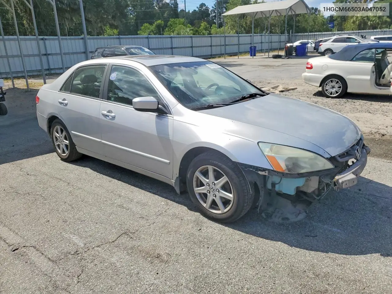 2003 HONDA ACCORD VIN 1HGCM66503A047052 — фото 4