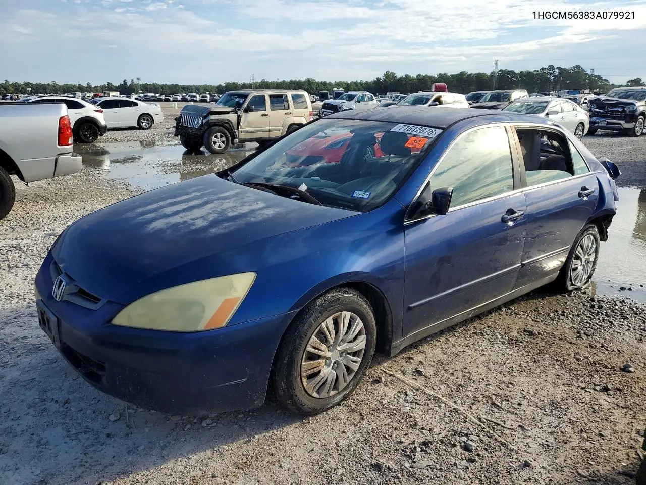 HONDA ACCORD 2003, VIN 1HGCM56383A079921