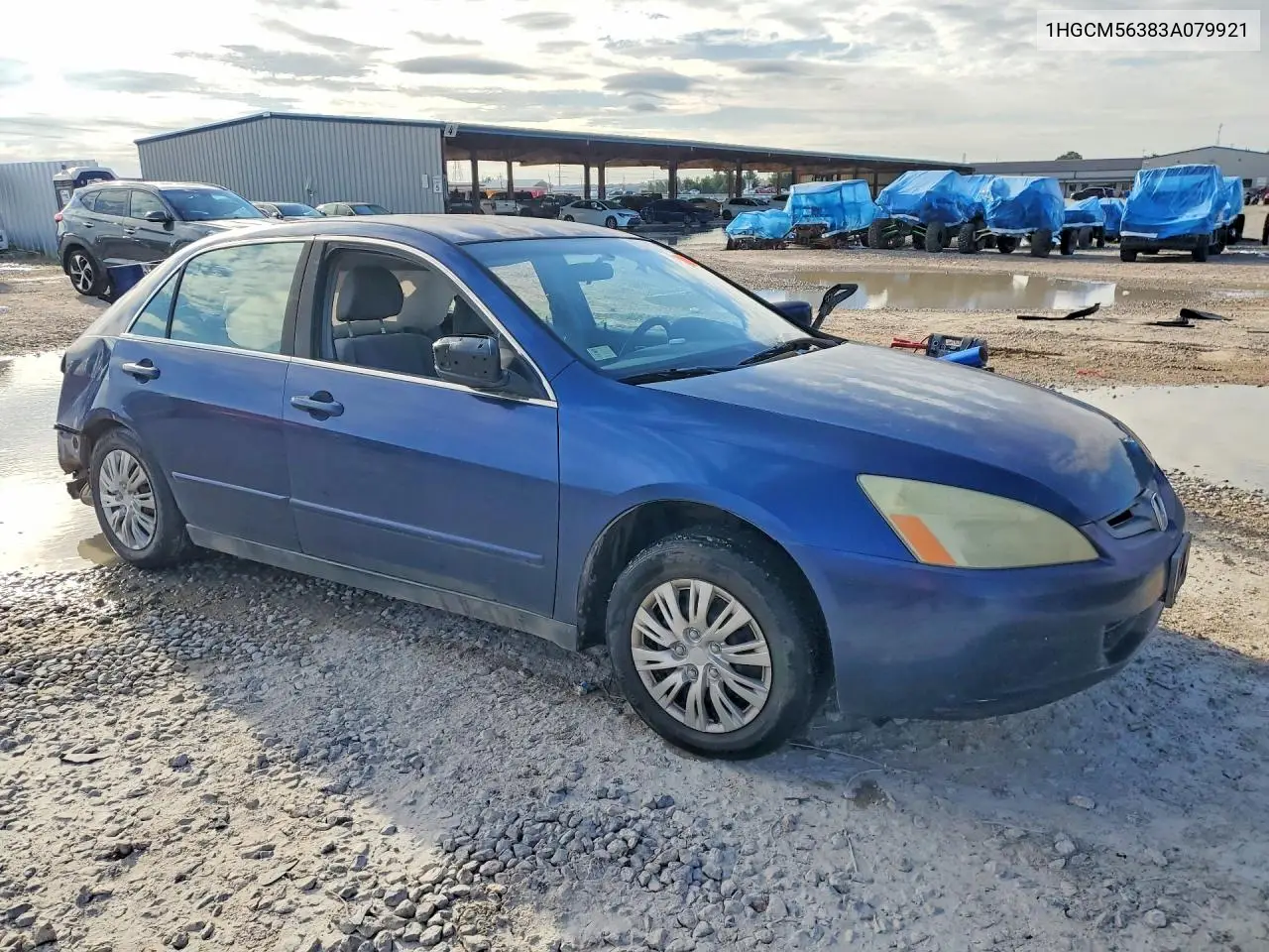 2003 HONDA ACCORD VIN 1HGCM56383A079921 — фото 4