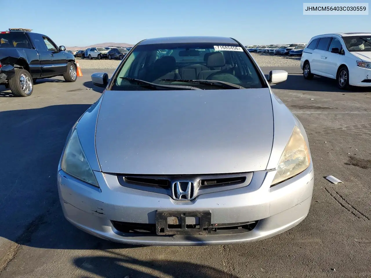 2003 HONDA ACCORD VIN JHMCM56403C030559 — фото 5
