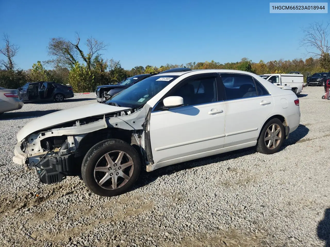 HONDA ACCORD 2003, VIN 1HGCM66523A018944