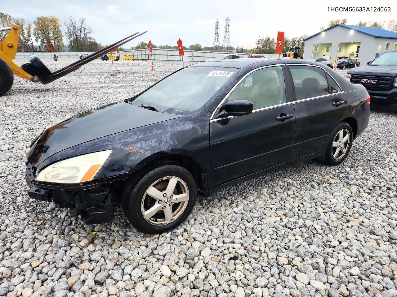HONDA ACCORD 2003, VIN 1HGCM56633A124063