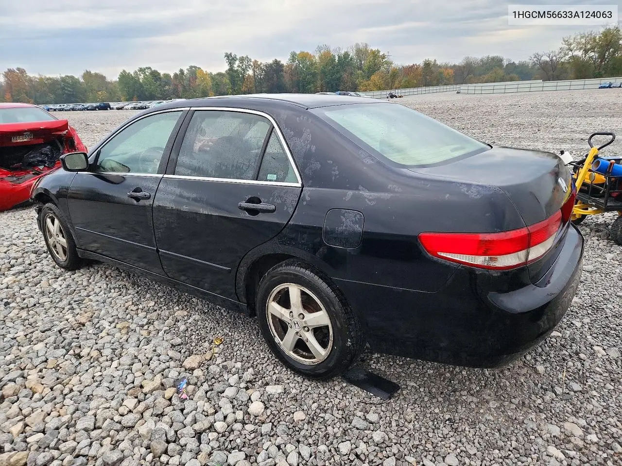 2003 HONDA ACCORD VIN 1HGCM56633A124063 — фото 2