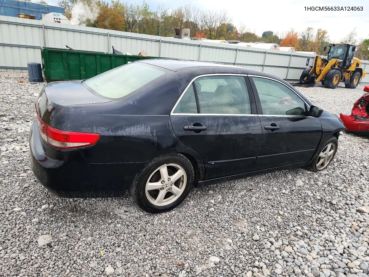 2003 HONDA ACCORD VIN 1HGCM56633A124063 — фото 3