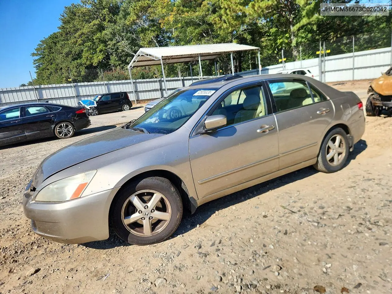 HONDA ACCORD 2003, VIN JHMCM56673C026042